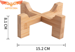 Керамическая миска для кошек оранжевая